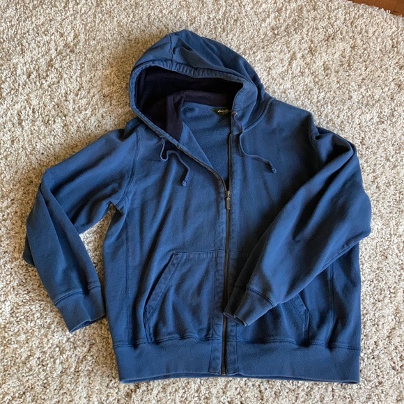 Eddie Bauer zippered hoodie jacket